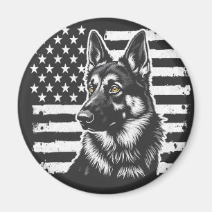 Deutscher Schäferhund Liebhaber USA Amerikanische Magnet