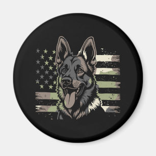 Deutscher Schäferhund Liebhaber USA Amerikanische Magnet