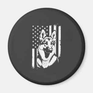 Deutscher Schäferhund Liebhaber USA Amerikanische  Magnet