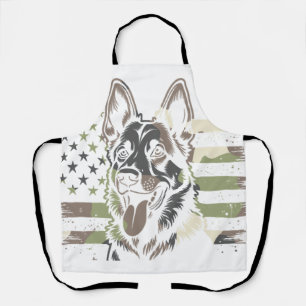 Deutscher Schäferhund Liebhaber USA Amerikanische Schürze