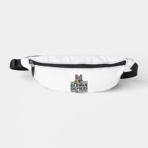 Deutscher Schäferhund Liebhaber Vintage Gravur Hun Bauchtasche