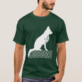 Deutscher Schäferhund Loki Sailor's Knot White T-Shirt (Vorderseite)