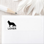 Deutscher Schäferhund Lover mit Silhouette (Insitu)