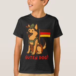 Deutscher Schäferhund Lustiges Bierfest Guten Hund T-Shirt