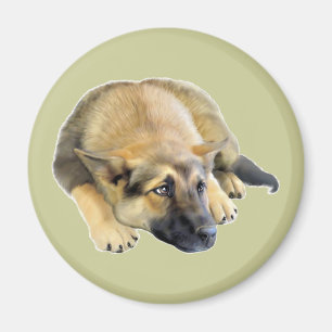 Deutscher Schäferhund Magnet