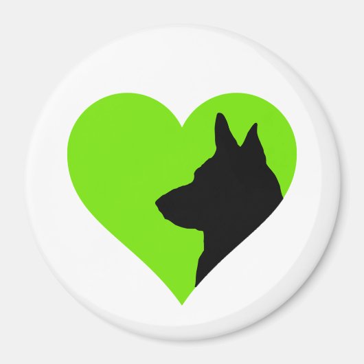 Deutscher Schäferhund Magnet (Vorne)