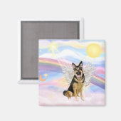 Deutscher Schäferhund Magnet (Vorderseite/Rückseite)