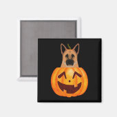 Deutscher Schäferhund Magnet (Vorderseite/Rückseite)