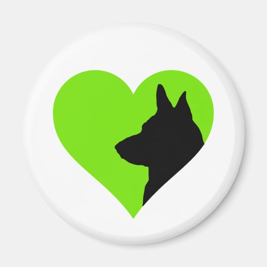 Deutscher Schäferhund Magnet (Vorne)
