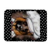 Deutscher Schäferhund Magnet (Horizontal)