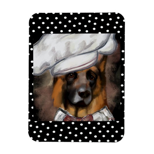 Deutscher Schäferhund Magnet (Vertikal)