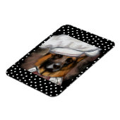 Deutscher Schäferhund Magnet (Linke Seite)
