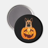 Deutscher Schäferhund Magnet (Vorderseite/Rückseite)