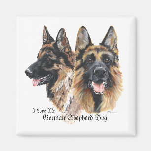 Deutscher Schäferhund Magnet