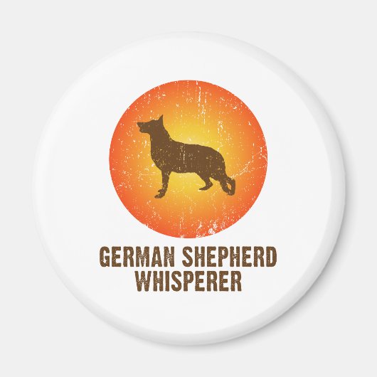 Deutscher Schäferhund Magnet (Vorne)