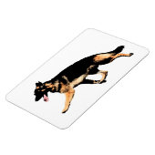 Deutscher Schäferhund Magnet (Linke Seite)