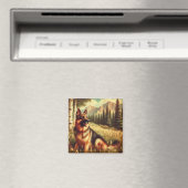 Deutscher Schäferhund Magnet (In Situ (Geschirrspüler))
