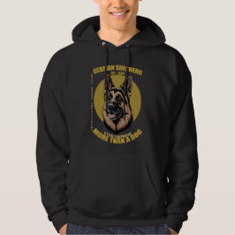 Deutscher Schäferhund Mehr Als Ein Hund Treu Tapfe Hoodie