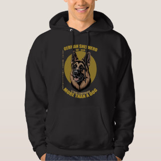 Deutscher Schäferhund Mehr Als Ein Hund Treu Tapfe Hoodie