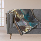 Deutscher Schäferhund Mirrored Verzerrung Decke