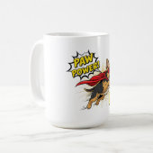 Deutscher Schäferhund mit individuell anpassbarem Kaffeetasse (Vorderseite Links)