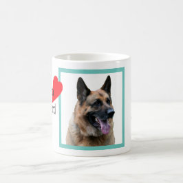 Deutscher Schäferhund mit Namen, Hundeliebhaber Ka Kaffeetasse