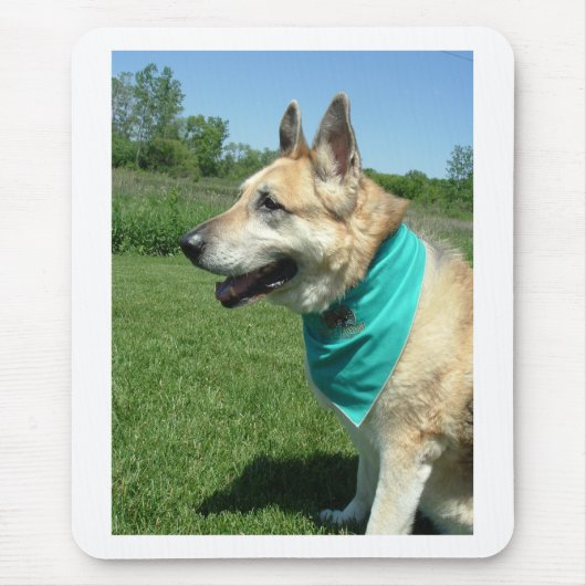 Deutscher Schäferhund Mousepad (Vorne)