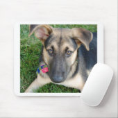 Deutscher Schäferhund Mousepad (Mit Mouse)