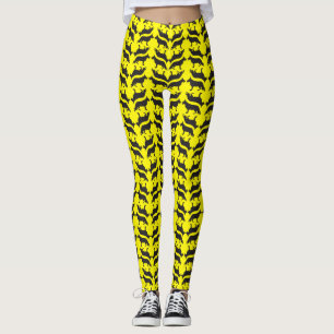 Deutscher Schäferhund Muster Leggings