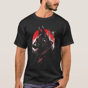 Deutscher Schäferhund Ninja Samurai Japanische Tra T-Shirt