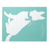 Deutscher Schäferhund Notizblock (Vorderseite)