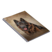 Deutscher Schäferhund Notizblock (Rechte Seite)
