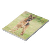 Deutscher Schäferhund Notizblock (Rotiert)