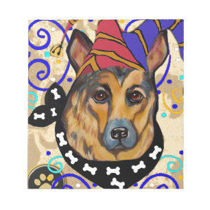 DEUTSCHER SCHÄFERHUND NOTIZBLOCK