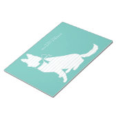 Deutscher Schäferhund Notizblock (angewinkelt)