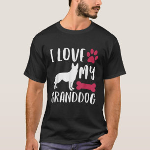 Deutscher Schäferhund Oma Opa Shirt Großhund T S