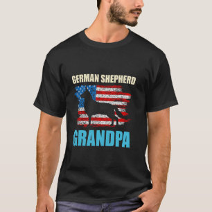 Deutscher Schäferhund OPA Hund T-Shirt