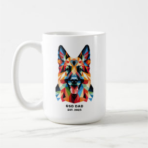 Deutscher Schäferhund Papa Gründungsdatum Kaffeetasse