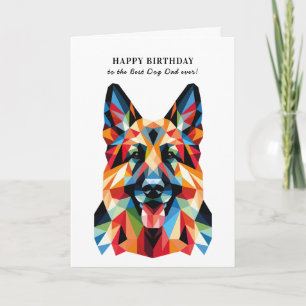 Deutscher Schäferhund Personalisiert Geburtstag Karte