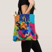 Deutscher Schäferhund - Pop Kunstmuseum Tasche (Von Nahem)