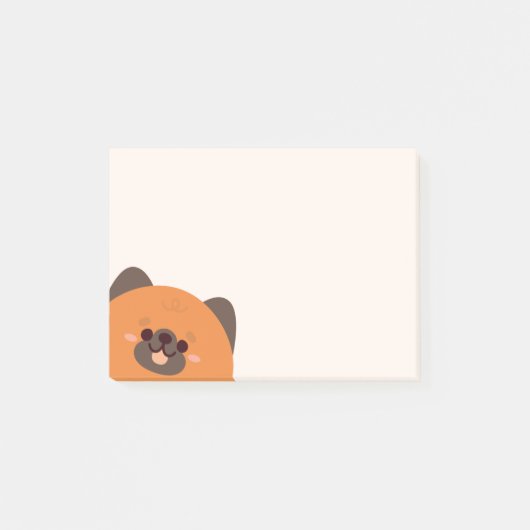 Deutscher Schäferhund Post-it Klebezettel (Vorderseite)