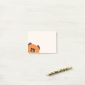 Deutscher Schäferhund Post-it Klebezettel (Auf Schreibtisch)