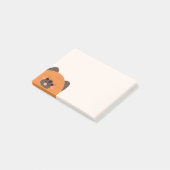 Deutscher Schäferhund Post-it Klebezettel (angewinkelt)