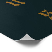 Deutscher Schäferhund Poster (Ecke)