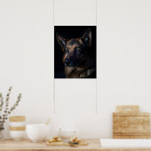 Deutscher Schäferhund Poster (Küche)