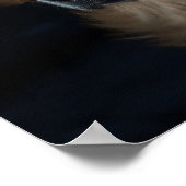 Deutscher Schäferhund Poster (Ecke)