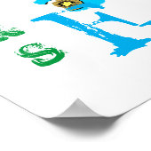 Deutscher Schäferhund Poster (Ecke)