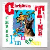 Deutscher Schäferhund Poster (Vorne)