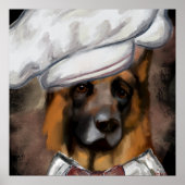 DEUTSCHER SCHÄFERHUND POSTER (Vorne)