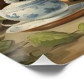 Deutscher Schäferhund Poster (Ecke)